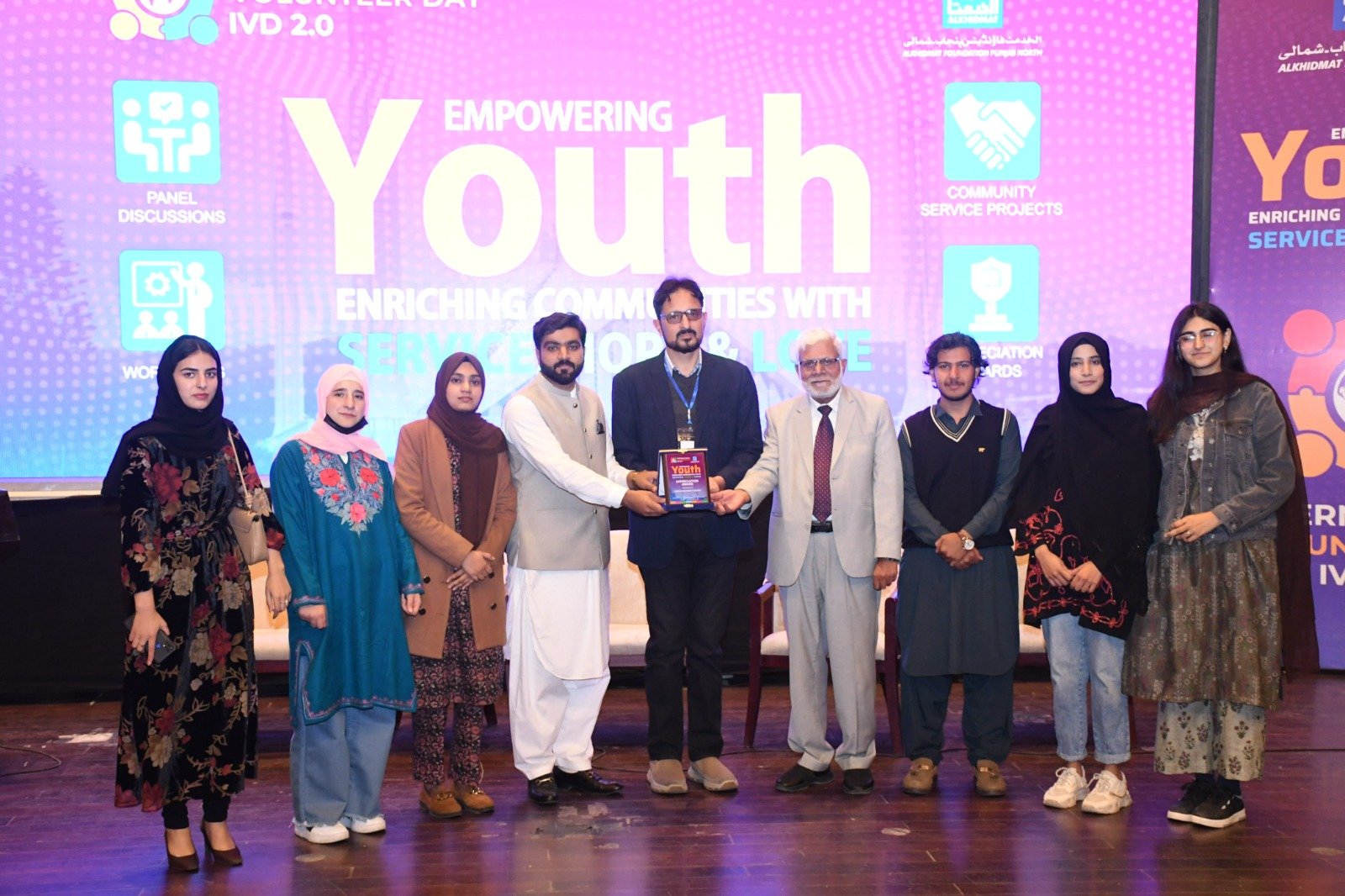 PDM participants at the IVD 2.0 volunteer event in Islamabad
